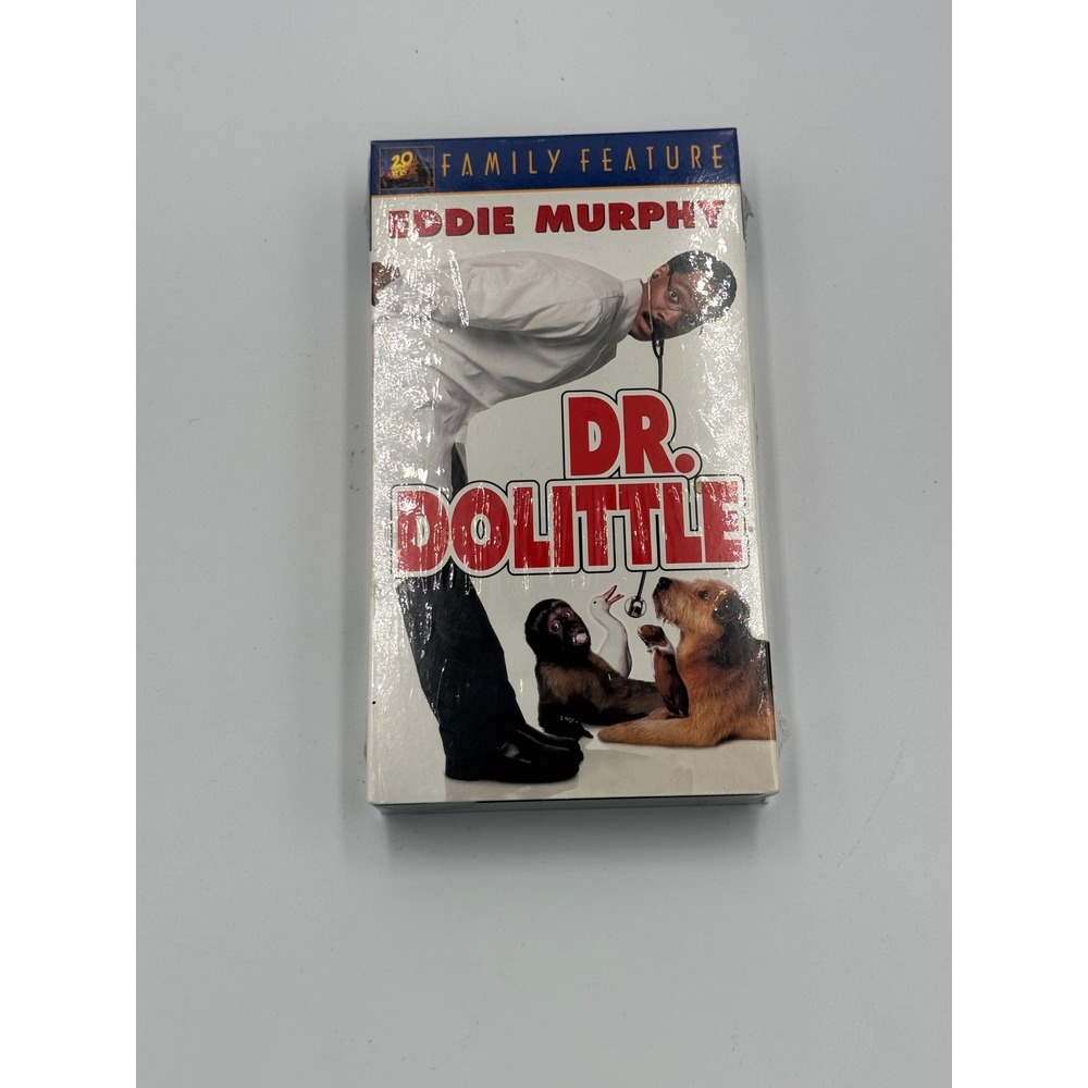 Dr. Dolittle VHS 1998 Eddie Murphy 20th Century Fox Factory Sealed New NIB‎ 17